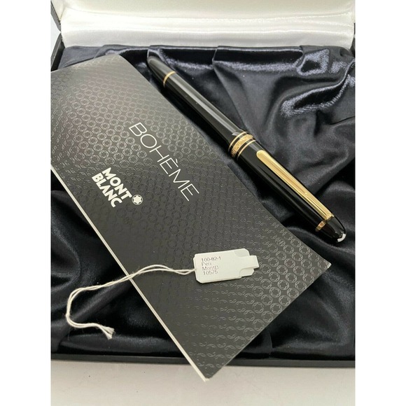 MONT BLANC Meisterstück 14K 4810 New In Box Montblanc Fountain Pen Fancy Pen - Picture 12 of 12